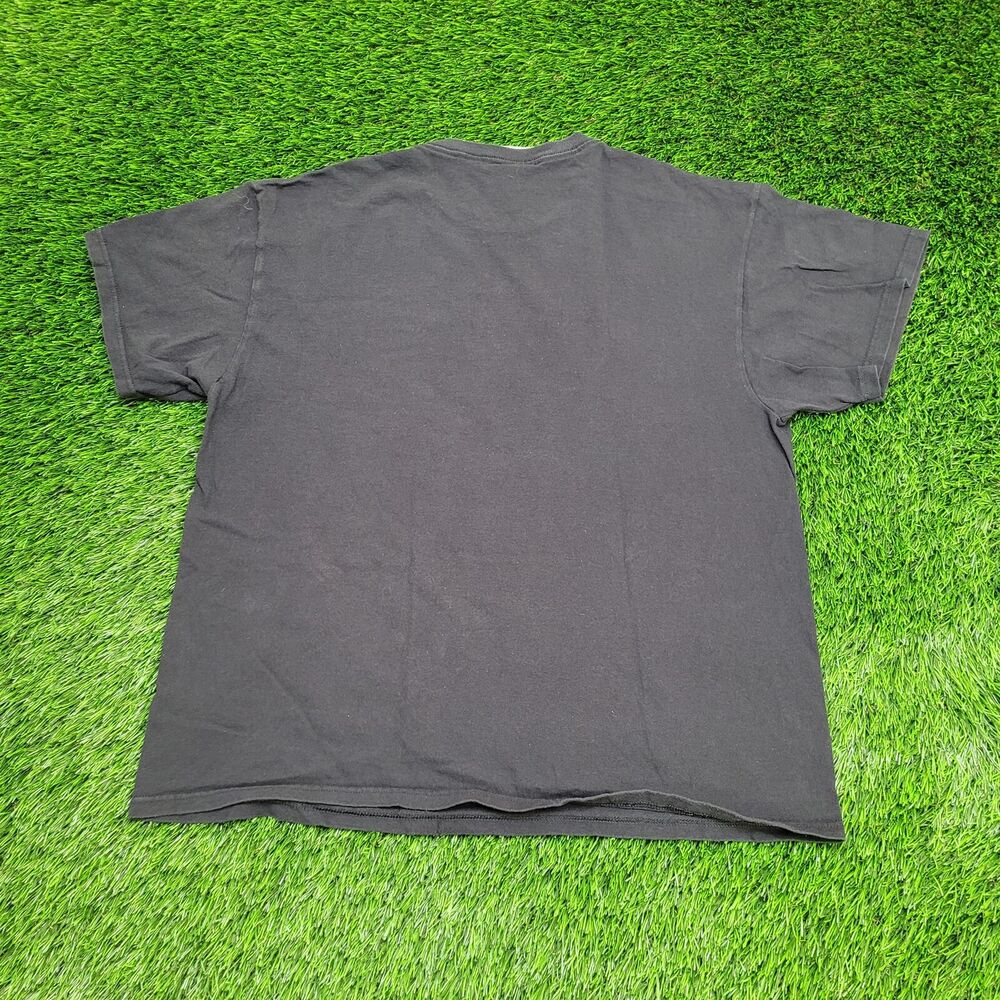 Vintage Native-American Wolf Shirt L/XL 22x26 Black 90s Y2K - Picture 2 of 13